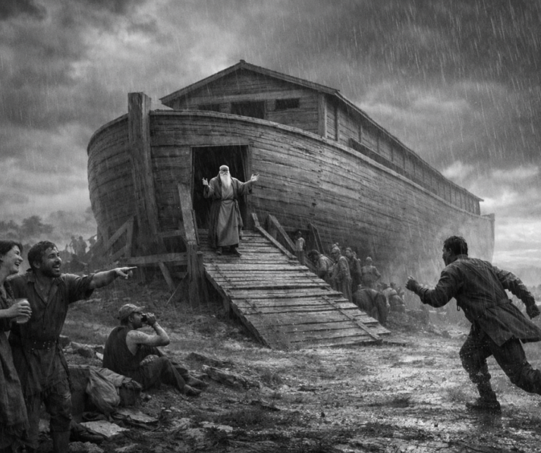 delay, obedience, faith, repentance, grace, Noah, ark, readiness, Matthew 24, Hebrews 3, hardened heart, second coming, spiritual warning